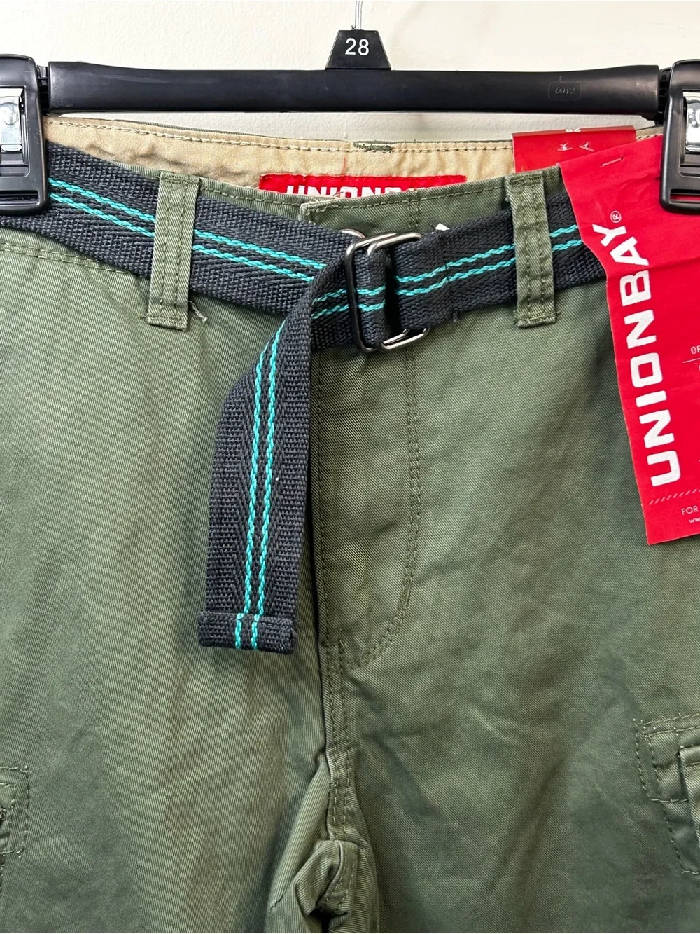 New Green Cargo Shorts